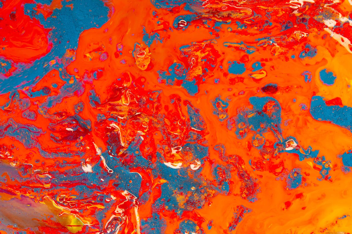 Art abstract art colorful painting