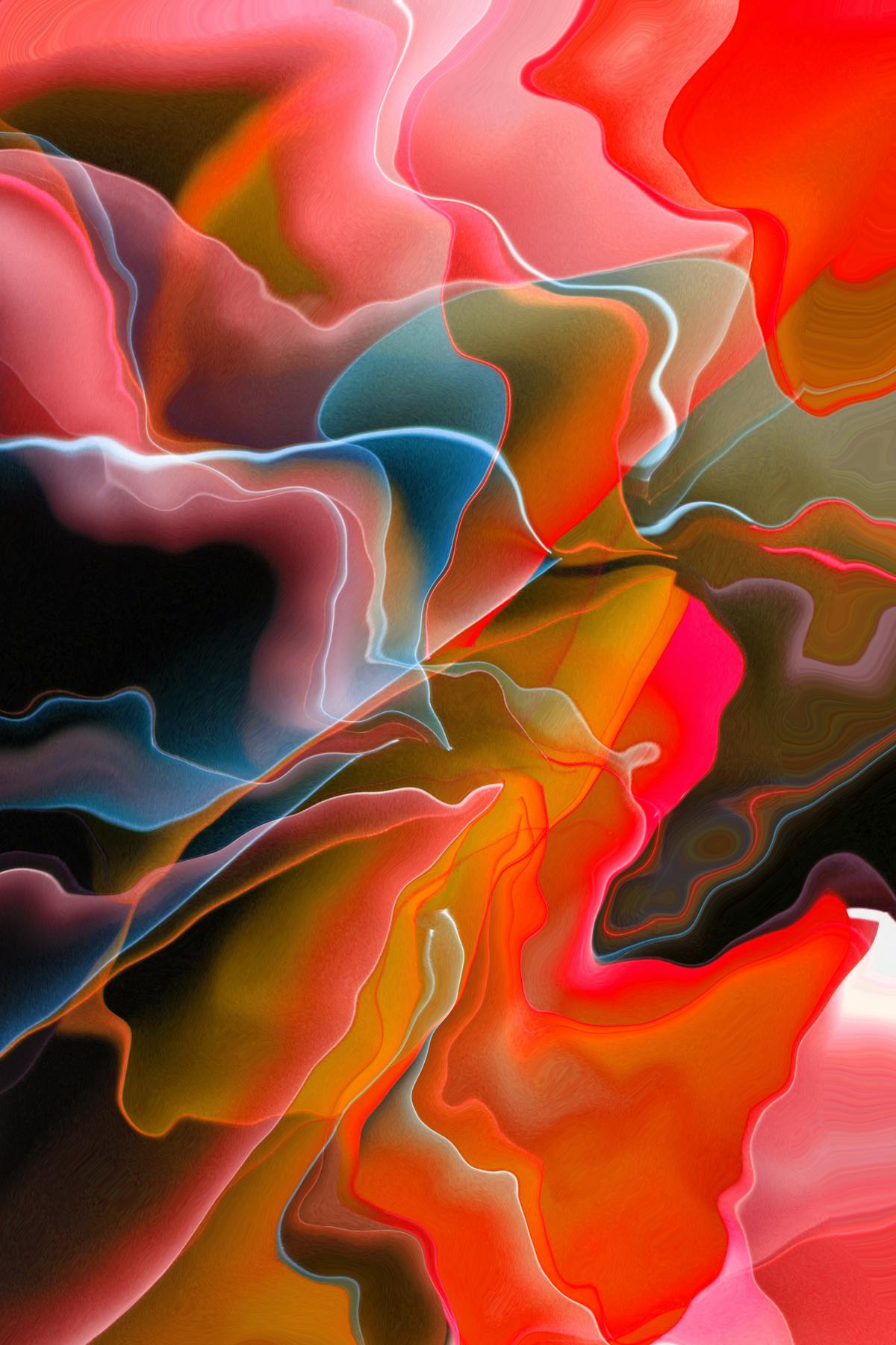Art abstract art colorful painting