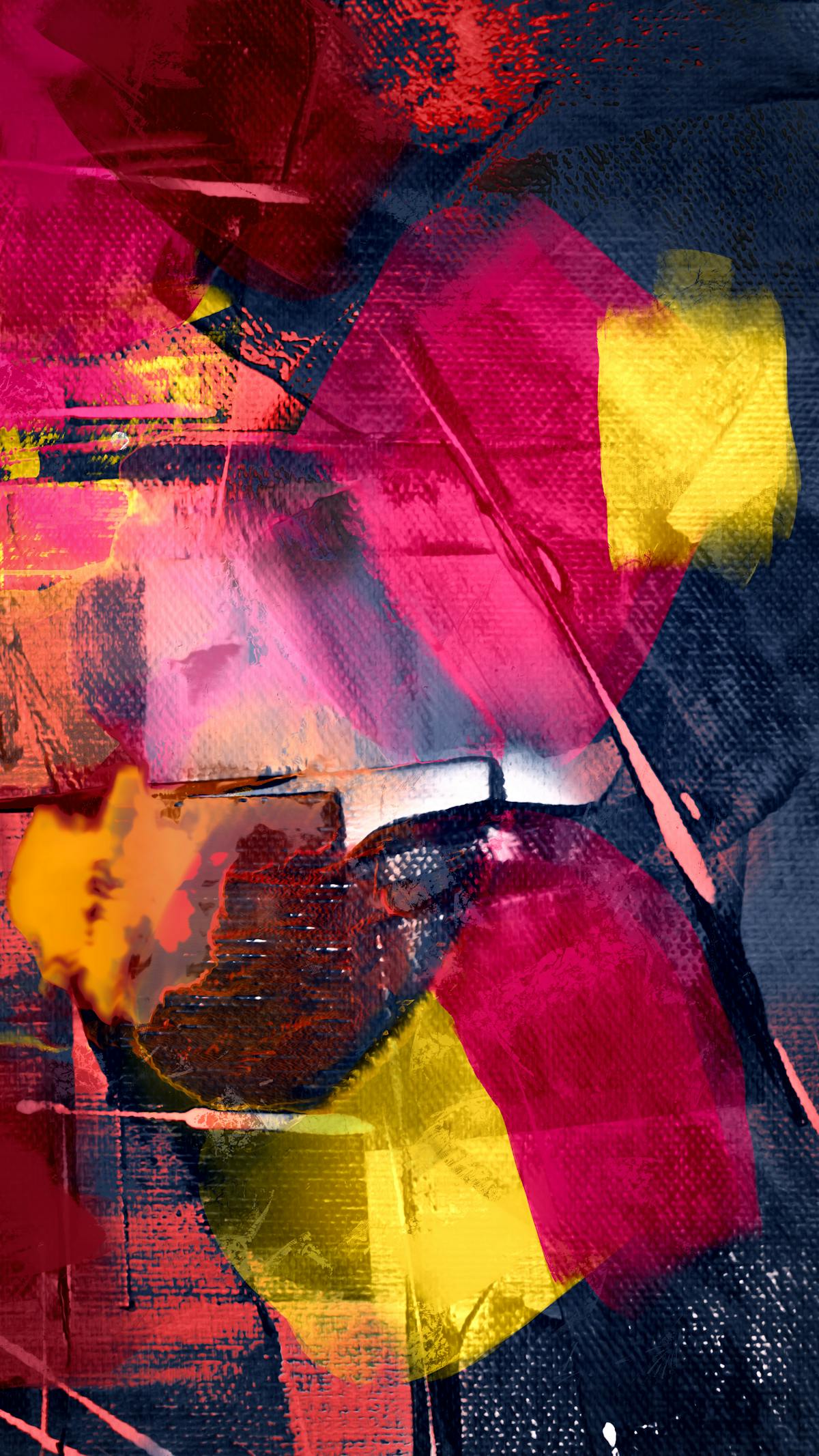 Art abstract art colorful painting