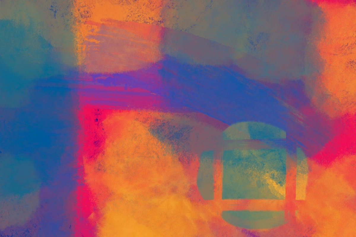 Art abstract art colorful painting