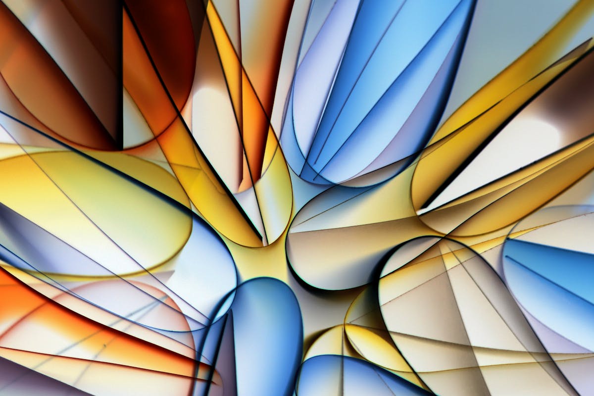 Art abstract art colorful painting