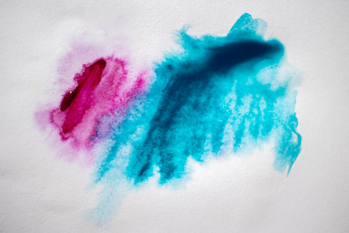 Art watercolor abstract art studio