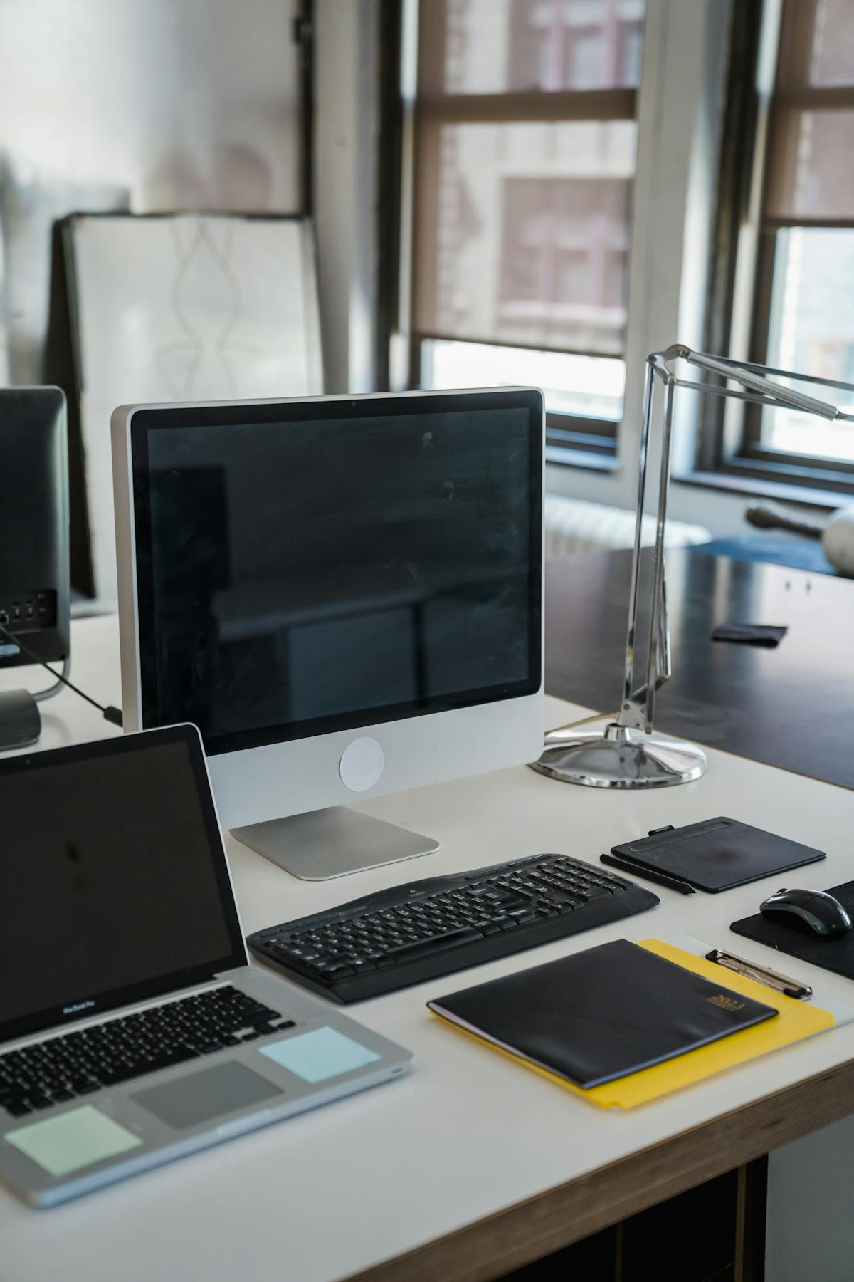 General business computer office desk work