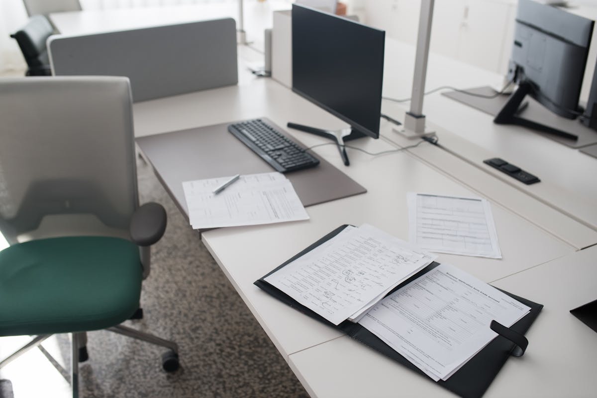 Proposals business document paperwork desk review