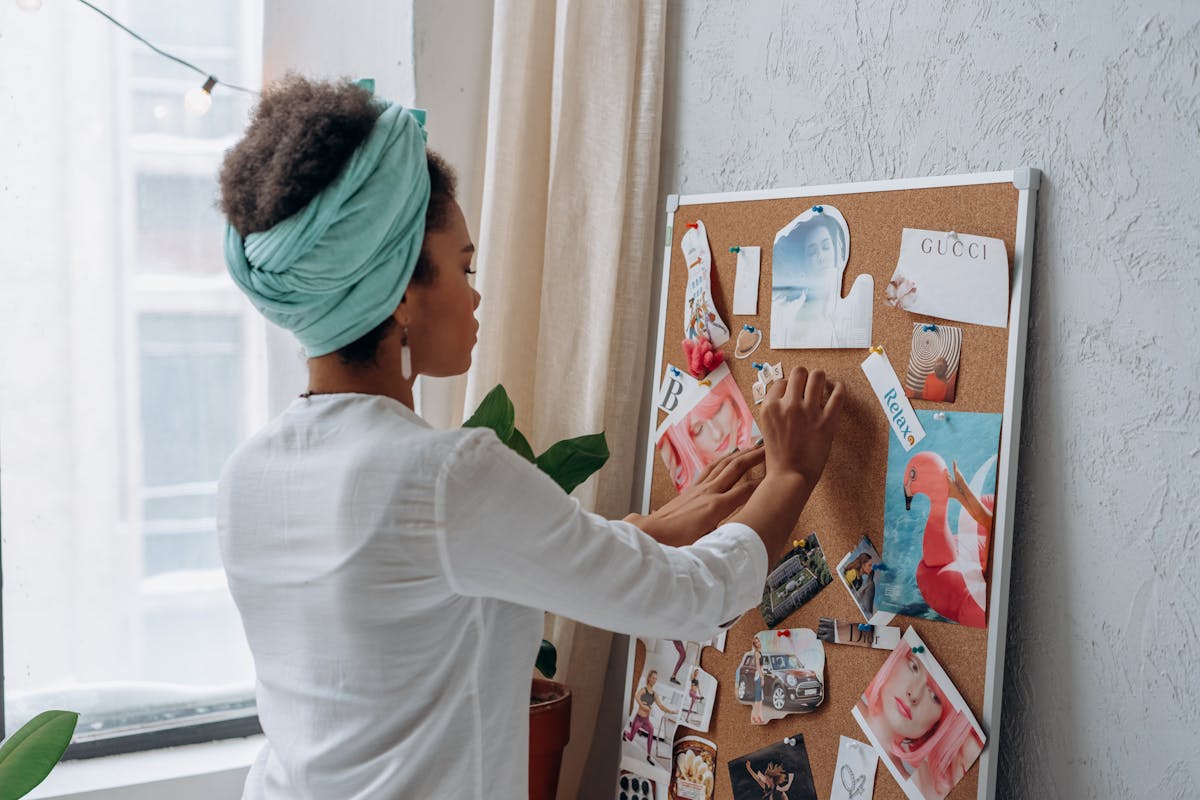 Business vision planning board