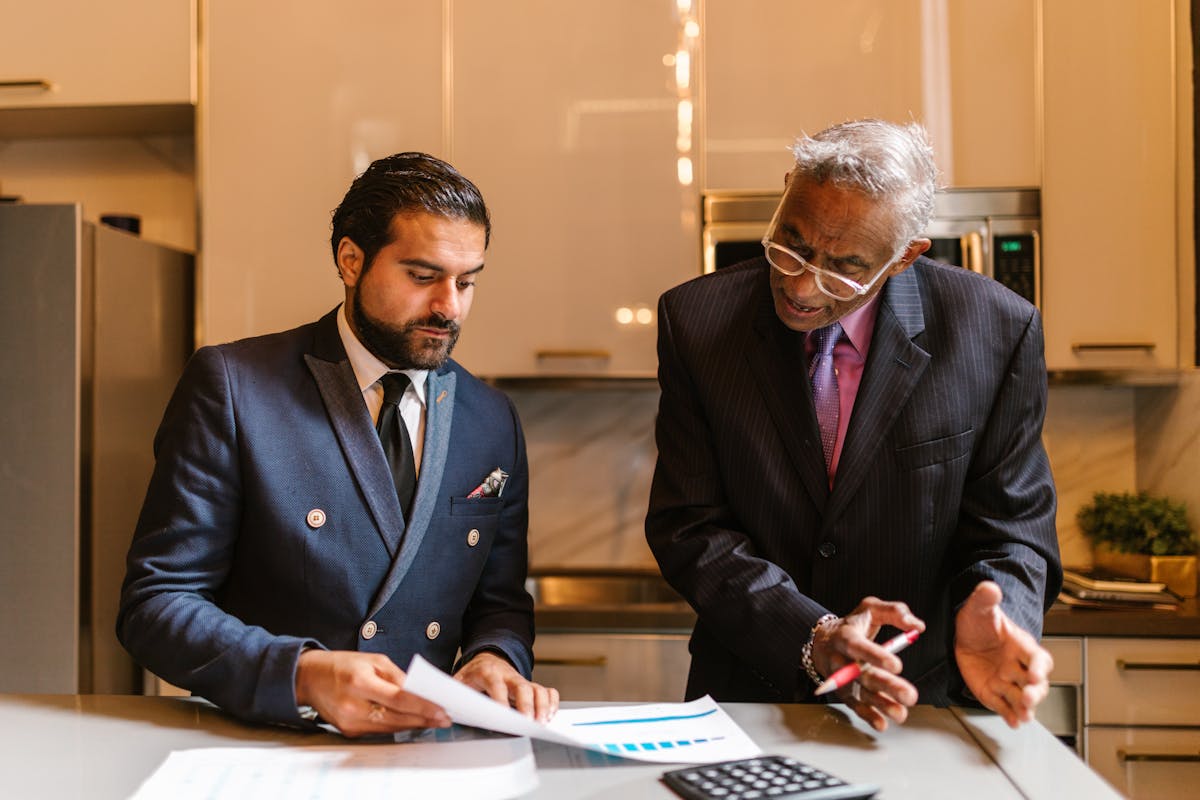 Consulting business advisor meeting