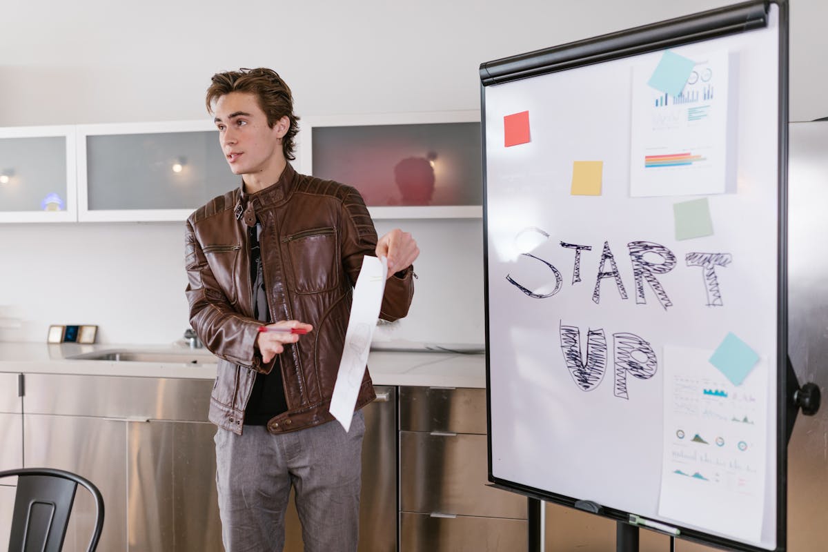 Strategy entrepreneur startup office team