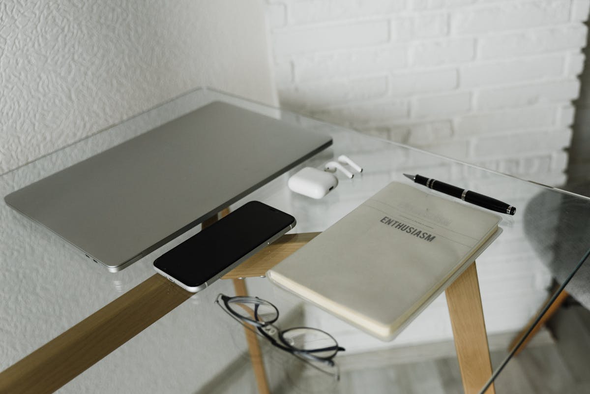 Small business entrepreneur workspace