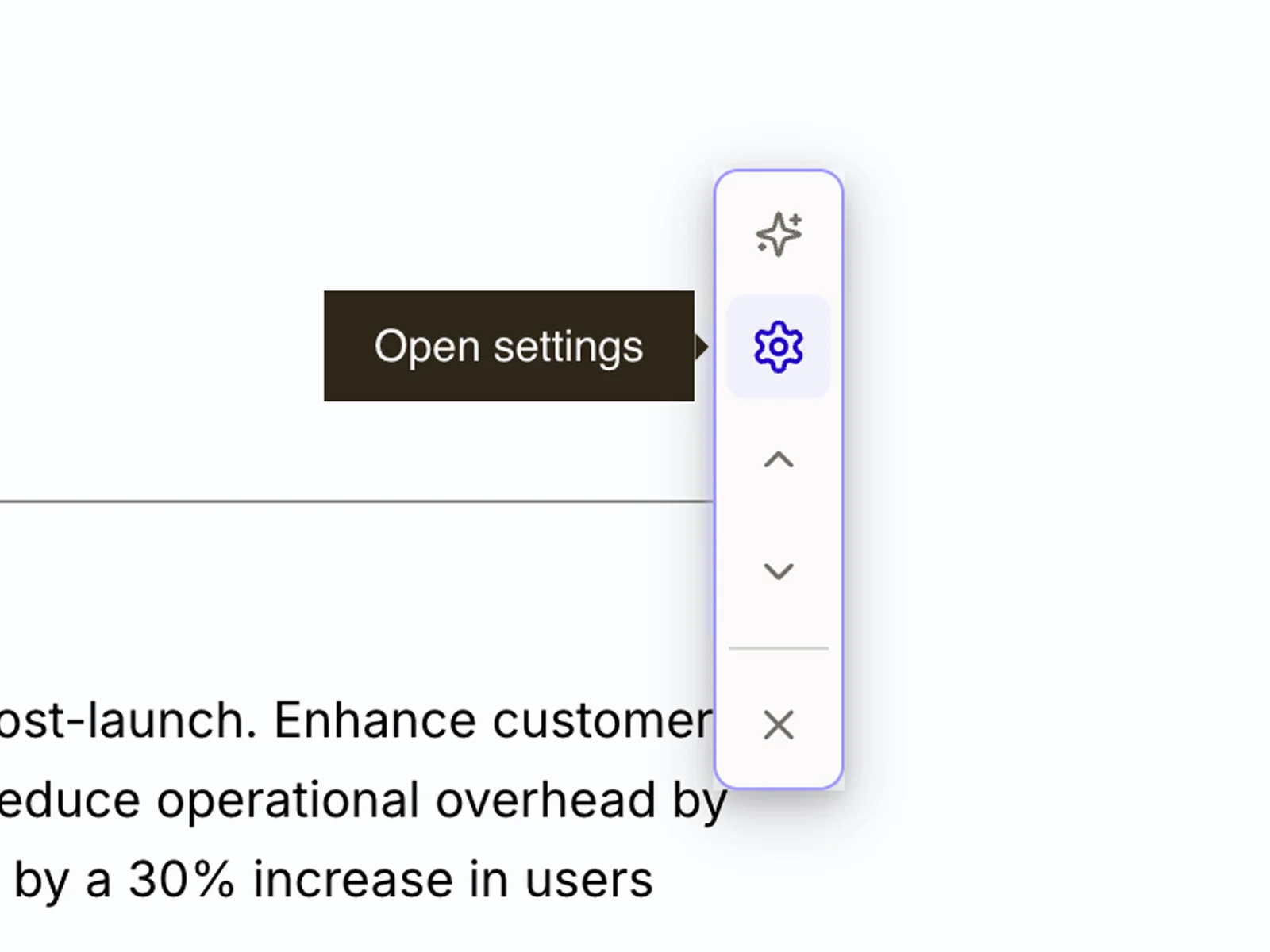 Adjust how sections are structured - 1
