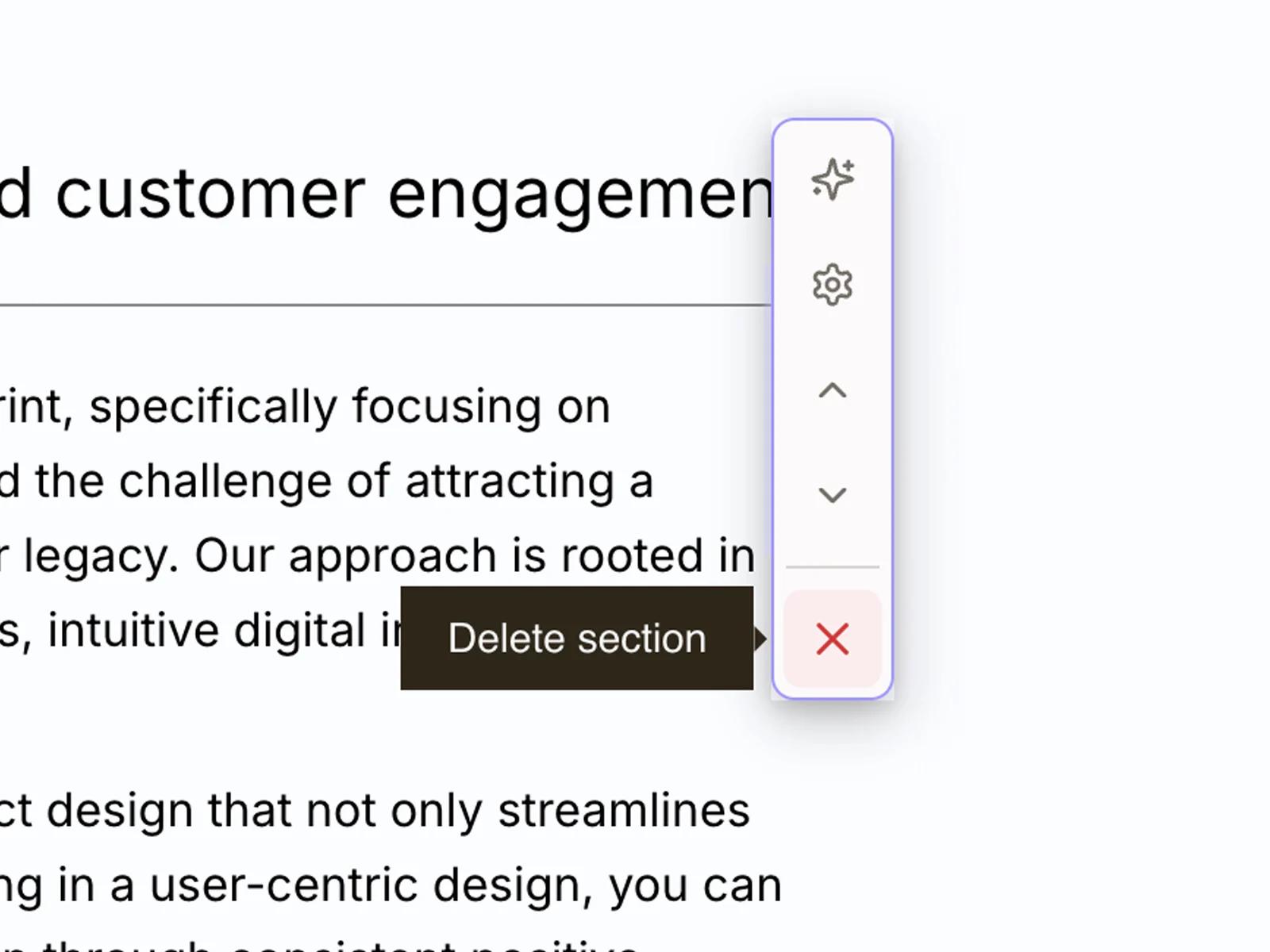 Add or remove content blocks - 4